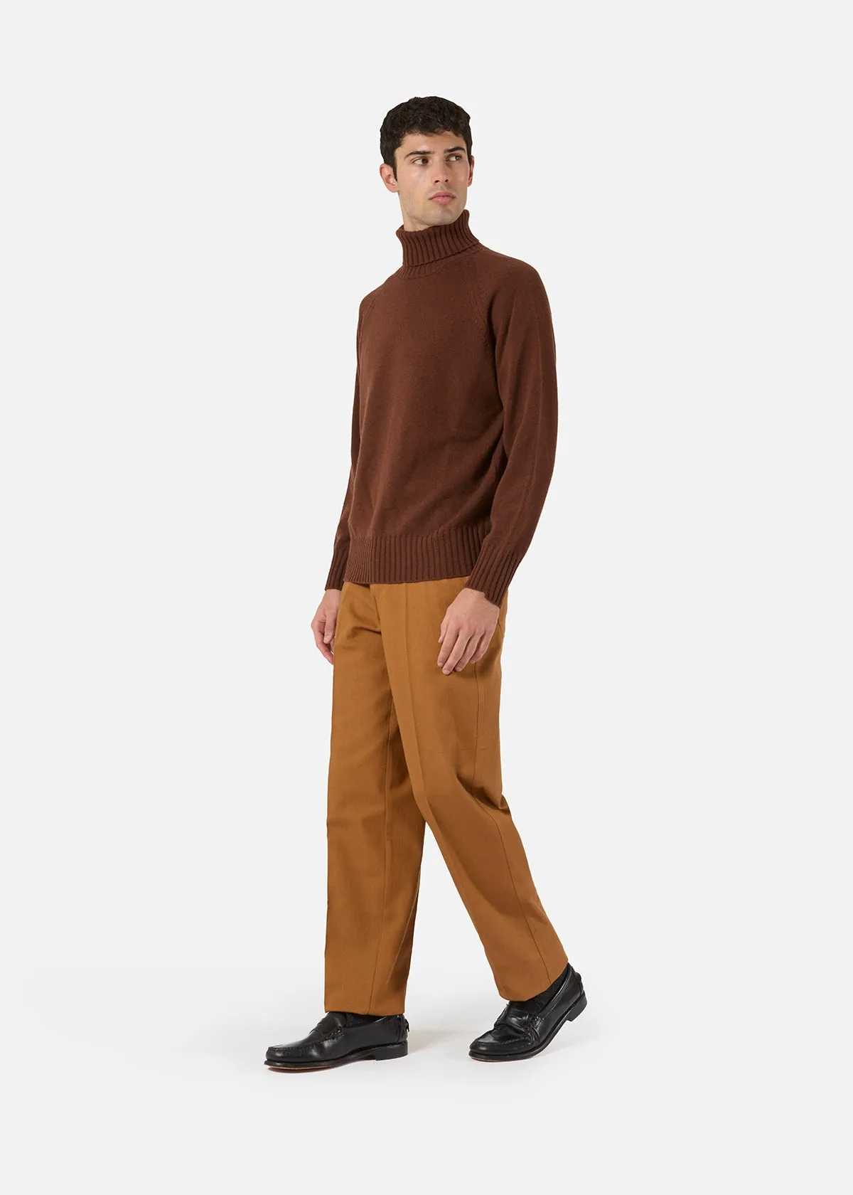 AAMALIA WOOL AND CASHMERE TURTLENECK