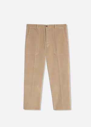 AARTEMAS WIDE CORDUROY FATIGUE TROUSERS