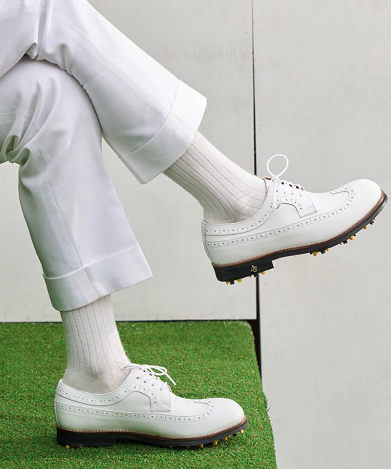 ALL CLASSIC Golf Noble Derby Classic Golf Shoes - White