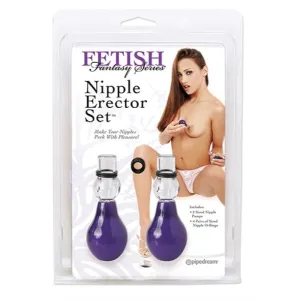 Fetish Fantasy Nipple Erector Set - Purple