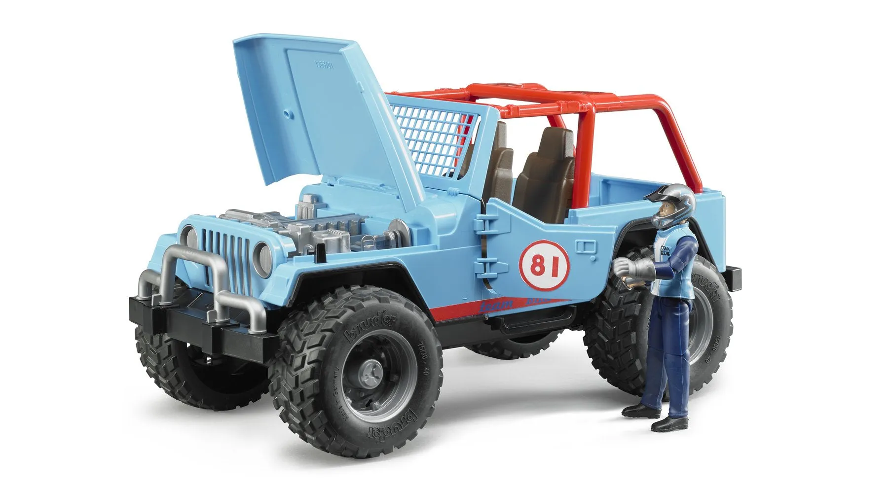 Jeep Cross Country Racer Blue