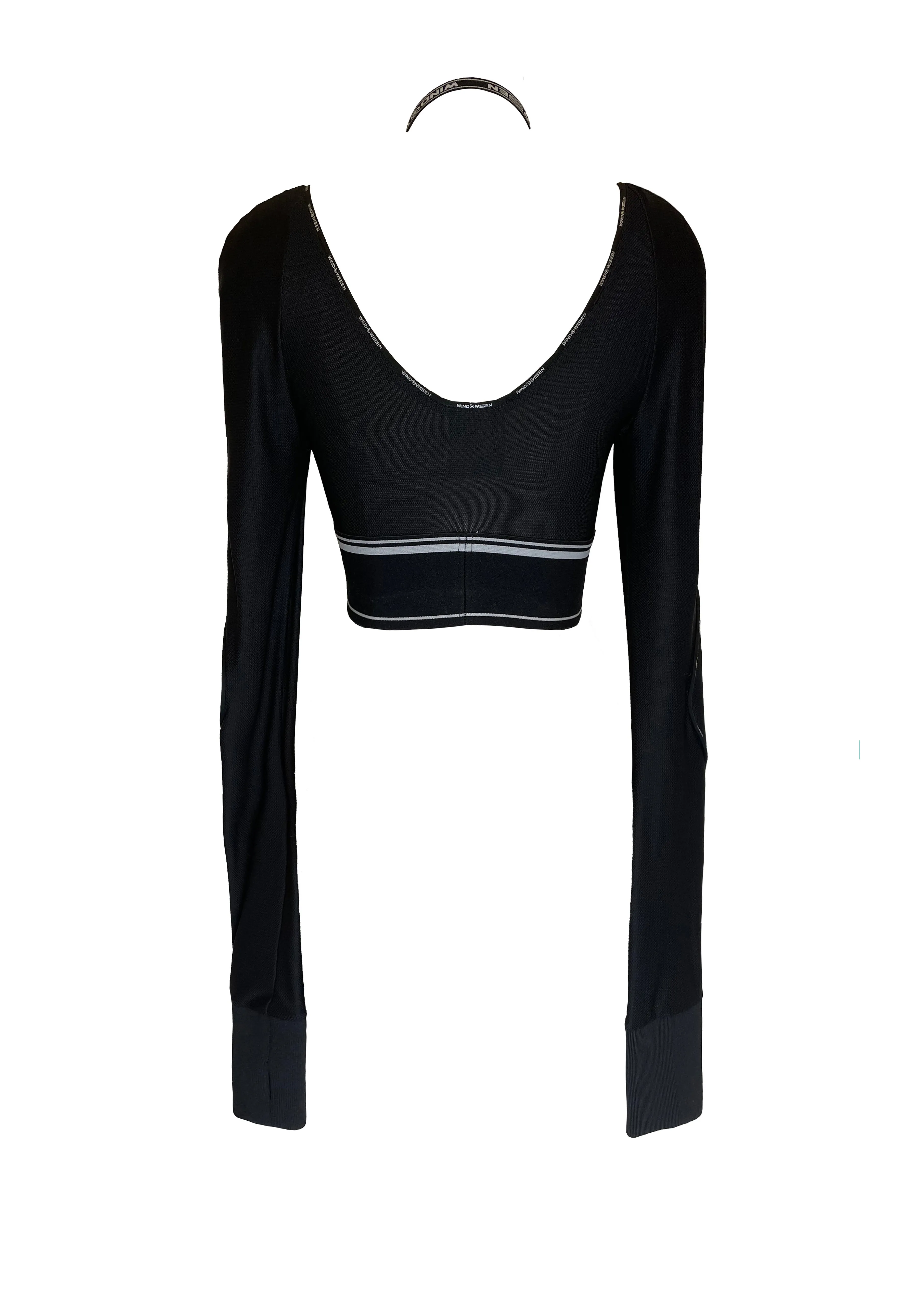 LONG SLEEVE SPORT CROP TOP