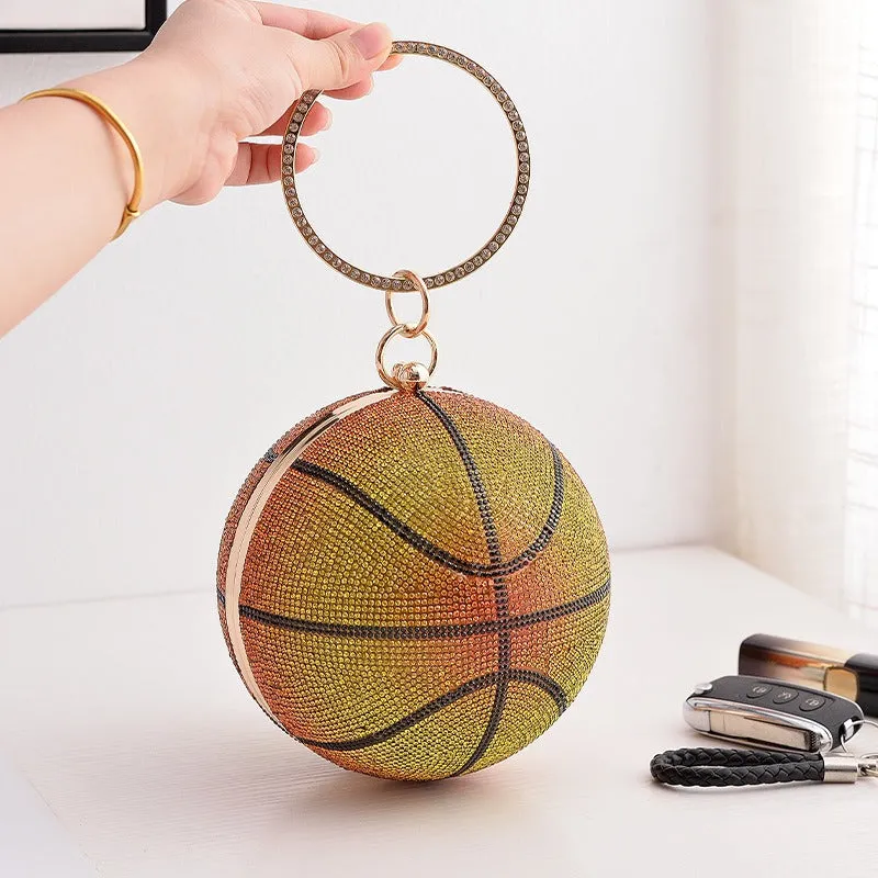 Pre Order:  Basketball Diamond Handheld Banquet Bag