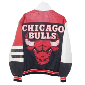 Rare Chicago Bulls 1992 Jeff Hamilton Leather Jacket (M) No Refunds